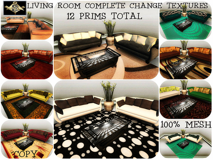 G^G LIVING ROOM COMPLETE CHANGE TEXTURE