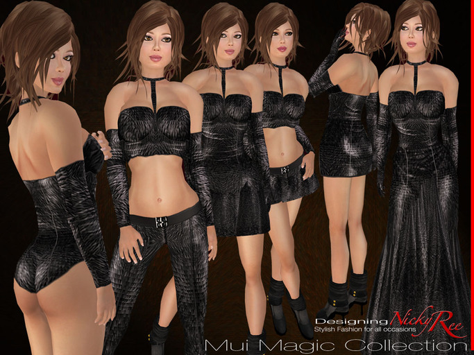 *DNR* Mui Magic Combo Collection in Black