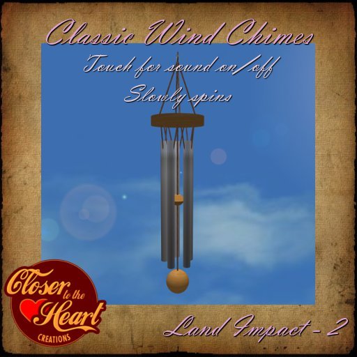 Classic Wind Chimes BOXED