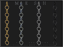 T-3D Creations [ DROP RING NANO - d - ] Micro MESH - Full Perm -