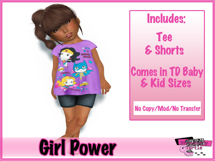 .:Strawberry Turtle:. Girl Power - purple