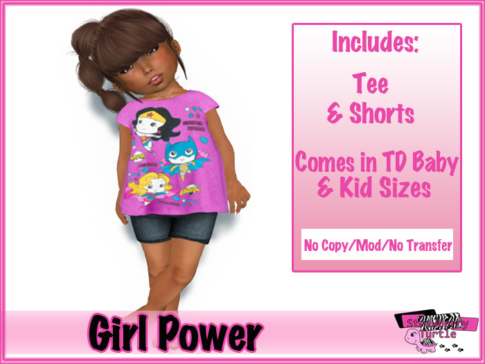 .:Strawberry Turtle:. Girl Power - pink