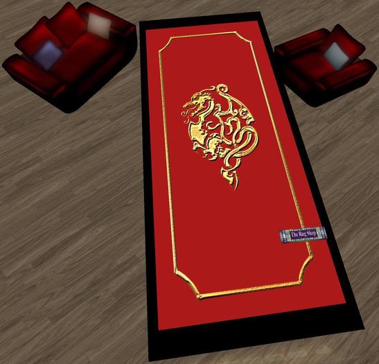 Asian runner2,Gold & black #B5