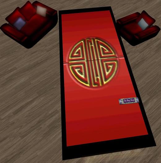 Asian runner2,Gold & black #B5