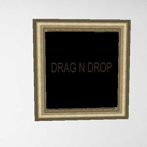 PLATINUM PICTURE PHOTO FRAME DRAG DROP