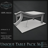 -TC- Unique Table Pack 36 Mesh 50% Discount!!