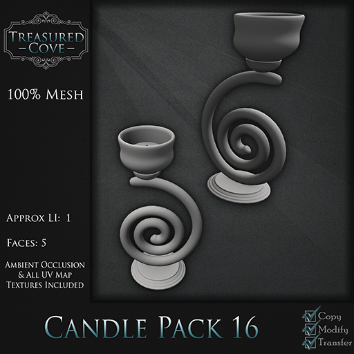 -TC- Candle Pack 16 Mesh 50% Discount!!