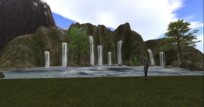 Forest Corner waterfall - Offsim. v1