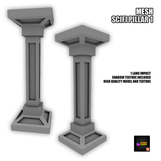 [LR]Mesh Scifi Pillar 1 COPY/MOD