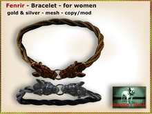 Bliensen + MaiTai - Fenrir - Viking Bracelet for WOMEN
