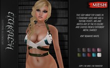 [Etchaflesh] Crazy Angel Wrap Top With Multipoint HUD
