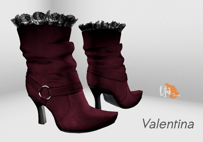 Lya - Valentina Boots (grape)