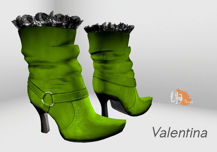 Lya - Valentina Boots (emerald)
