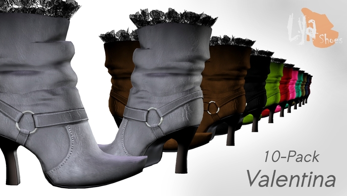Lya - Valentina Boots (10-pack)
