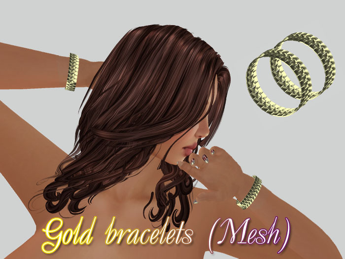 Gold bracelets