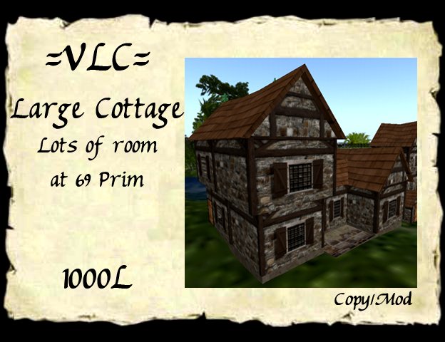 =VLC= Large Dual Lvl Cottage*