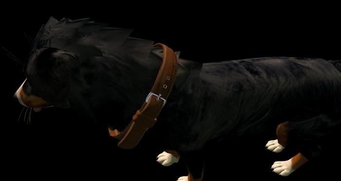 Twi~Mesh Wolf Collar*Opencollar *Brown *
