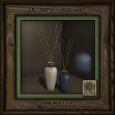 Twisty Twigs Vase Duo R - Gold and Tile H