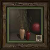 Twisty Twigs Vase Duo R - Gold and Tile P