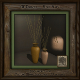 Twisty Twigs Vase Duo R - Gold and Tile E