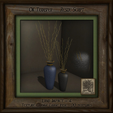 Twisty Twigs Vase Duo R - Gold and Tile S