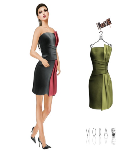 ::M.O.D.A.N.M.E.S.H.:: Inci Dress Yellow