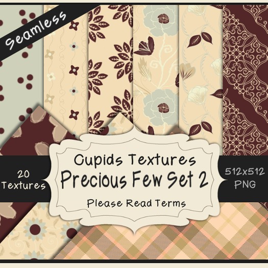*Cupids Textures * 20 PRECIOUS FEW SET 2