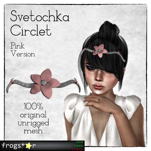 Frogstar - Rockstar Glam Hair Clip (Ruby) BOXED