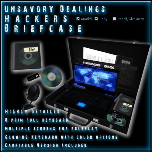 Unsavory Dealings - Hacker's Briefcase (Boxed)