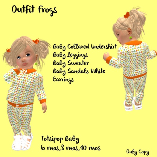 Totsipop Outfit Frogs