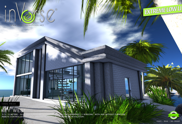 ☰ inVerse ☰ Key West- Extreme low LI  full furnished minimal house 