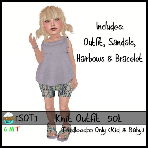 [SOT] Knit Outfit - Lavendar