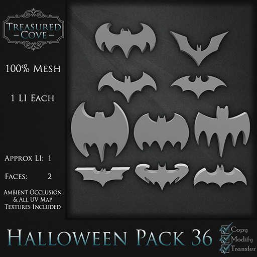 -TC- Halloween Pack 36 Mesh 50% Discount!!