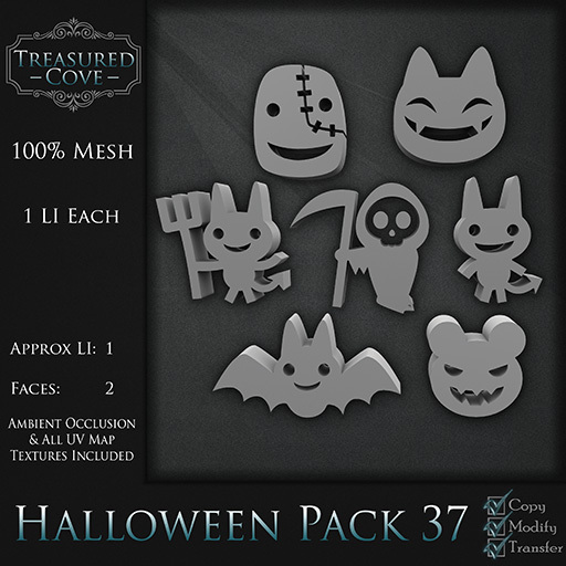 -TC- Halloween Pack 37 Mesh 50% Discount!!