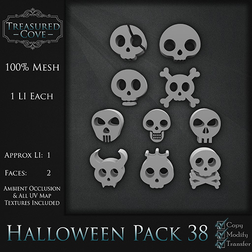 -TC- Halloween Pack 38 Mesh 50% Discount!!