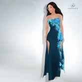 ORQUIDEA Aloha Blue Dress - MESH