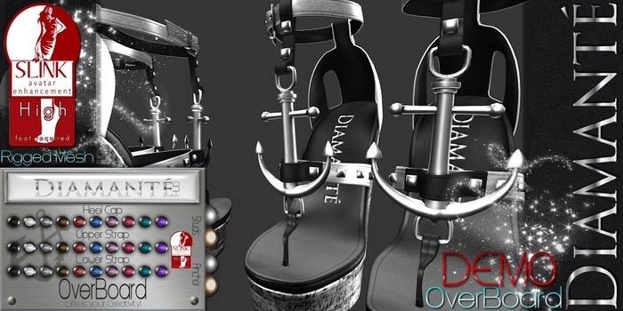 :Diamante: OverBoard - SLink High Feet - Rigged DEMO