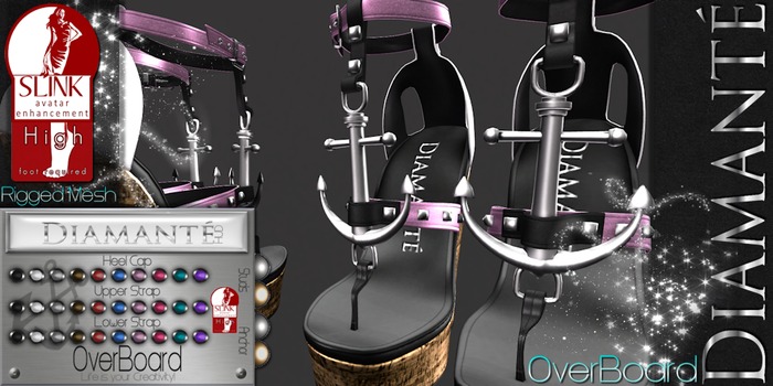 :Diamante: OverBoard - SLink High Feet - Rigged