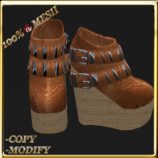 LW_ Boxed Mesh Boots with 3 Lilies - Suede Platinum