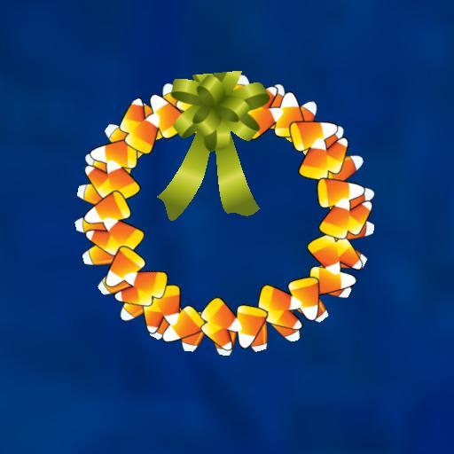 Sassy's Candy Corn Wreath
