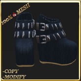 LW_ Wedge Style Platform Pumps - Dark Blue Jeans 2