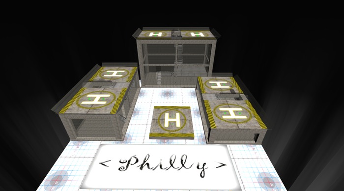 <Philly> Helipad Set (Packed)