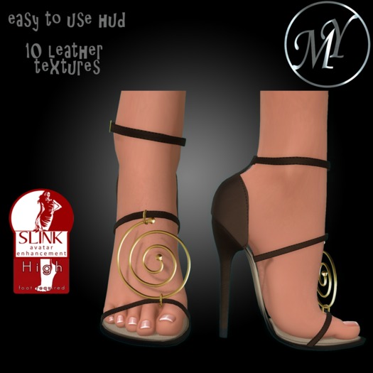 MY Spiral sandals DEMO