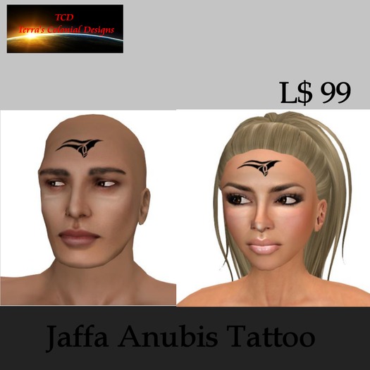 Jaffa Anubis Tattoo