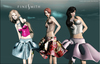 Romance skirt and corset poster