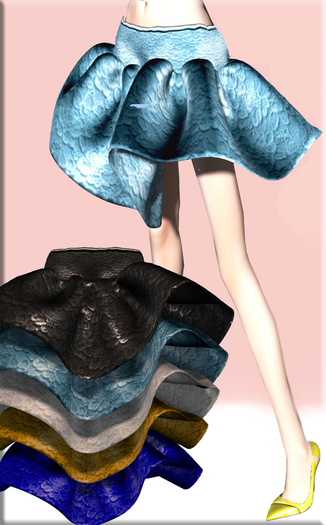 F I N E S M I T H -romance skirt floral