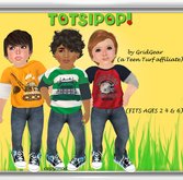 TOTSIPOP! Toddler Back to School Clothing Set
