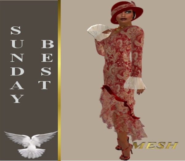 !Sunday Best ~ LESLIE ~ Black/Pink Fall