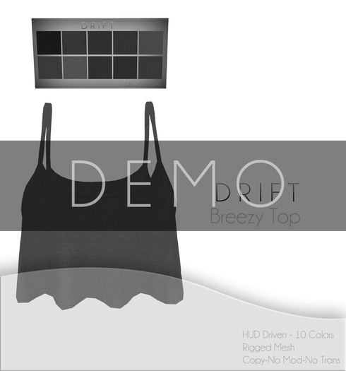 DRIFT Morning Tank [MESH] DEMO