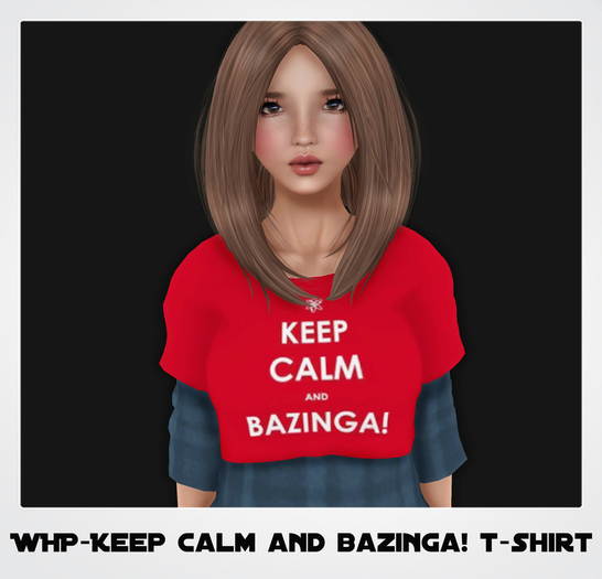 WHP-KEEP CALM and BAZINGA! T-Shirt